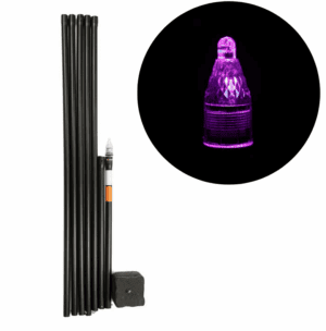 Tyčová bója so stmievacím senzorom 6 m