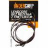 Leadcor bez jadra s rychlo obratlikom 45lbs 100cm Hnedý