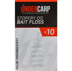 Zarážky do bait Floss priesvitné