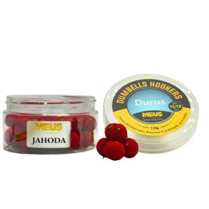 DUMBELLS CHYTAČKY DURUS 15mm/18mm - Jahoda