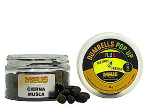 DUMBELLS FLUO WAFTERS 8mm 55g – Čierna mušla