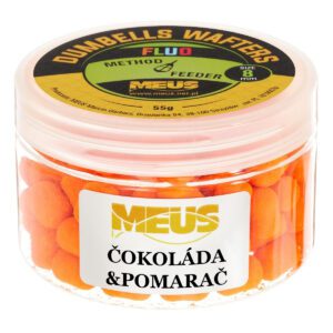 DUMBELLS FLUO WAFTERS 8mm 55g – Čokoláda Pomaranč