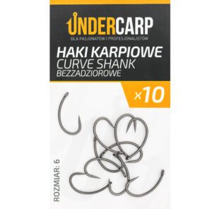 Háčik teflónový Curve Shank 6 bez protihrotu