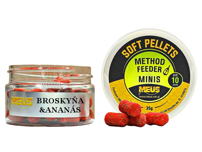 Broskyna-Ananas-Soft Pellets 10mm