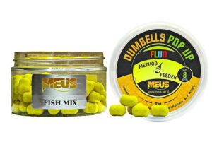 DUMBELLS FLUO POP UP 8mm 45g – Fish mix