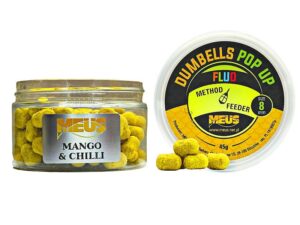 DUMBELLS FLUO POP UP 8mm 45g – Mango & Chilli