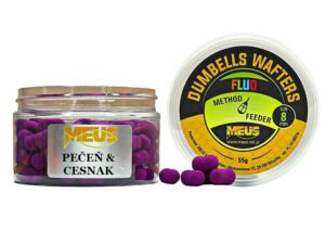 DUMBELLS FLUO WAFTERS 8mm 55g – Pečeň & Cesnak
