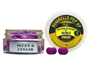DUMBELLS FLUO POP UP 8mm 15g – Pečeň & Cesnak