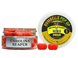 DUMBELLS FLUO POP UP 8mm 15g – Carolina Reaper
