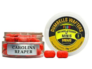 DUMBELLS FLUO WAFTERS 8mm 15g – Carolina Reaper