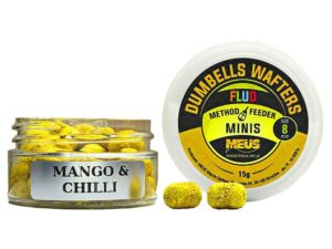 DUMBELLS FLUO WAFTERS 8mm 15g – Mango & Chilli