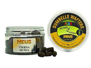 DPCM Meus DUMBELLS FLUO POP UP 8mm čierna Mušla