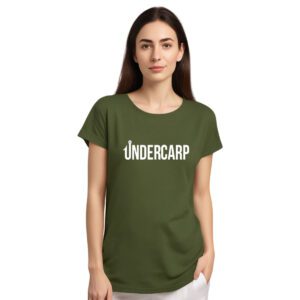 Dámske tričko khaki s motívom KAPRA