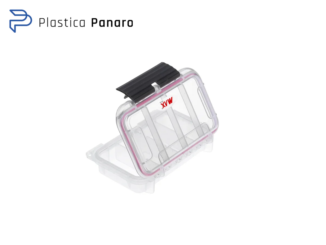 Panaro Max001T krabička 4-priehradková, transparentná – Obrázok 2