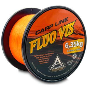 Anaconda vlasec Fluo Vis oranžový 1200m 0,28 mm