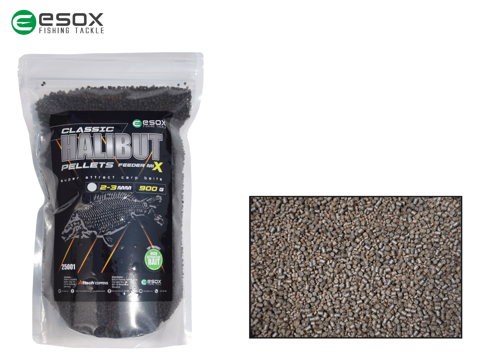Esox Pelety Premium Select 2-3mm - ESOX