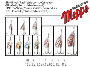 Mepps Aglia Comet 3 Copper/Red - ESOX