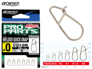 Owner 5121 Welded Quick Snap, veľ. 000 - ESOX