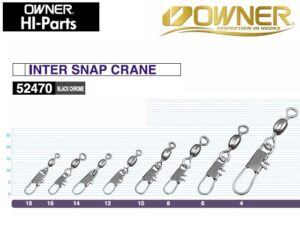 Owner Inter Snap Crane 52470, veľ. 10 - ESOX