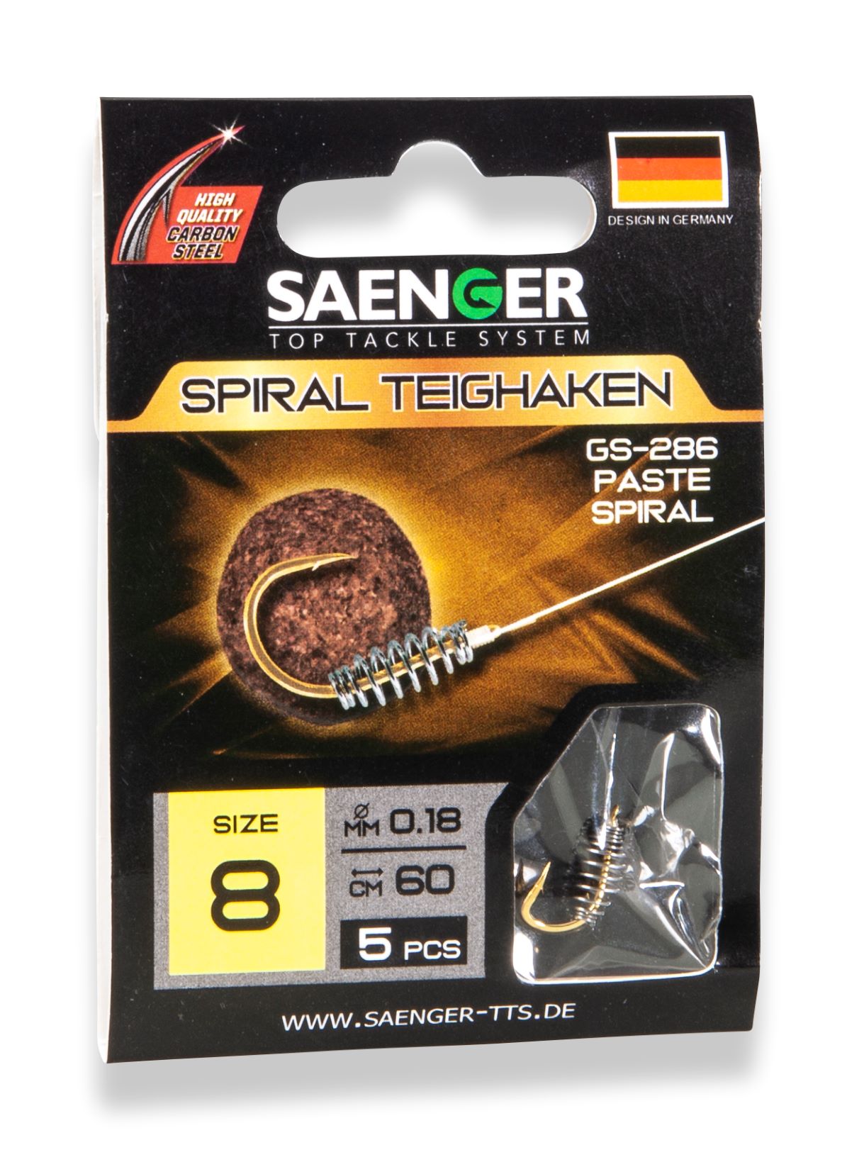 Saenger nadväzec na lov s cestom Teighaken GS-286 veľ. 10, 5 ks
