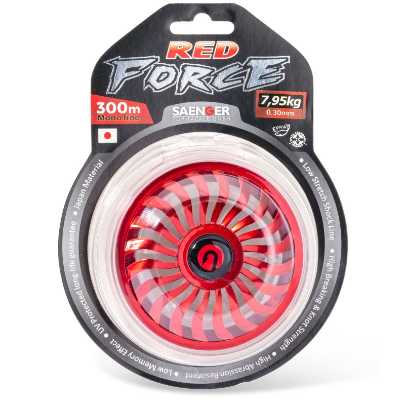 Saenger vlasec Red Force 0,30 mm 300 m – Obrázok 2