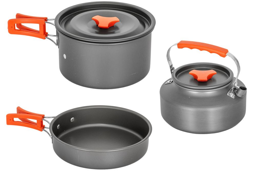 CarpZoom Cookware kempingová sada riadu