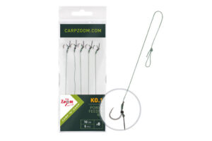 CarpZoom nadväzec Power Feeder Rig KO.1, č. 10, 5 ks