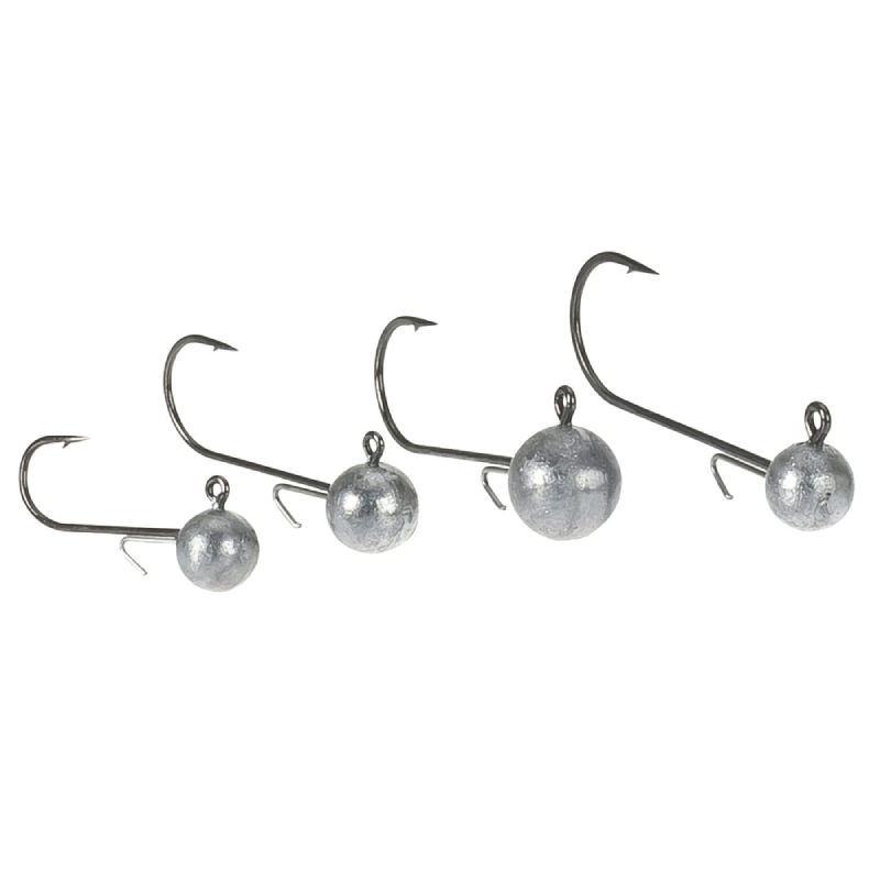 Iron Claw jigové hlavičky Performance Round Head velikost 4/0, 10 g, 4 ks