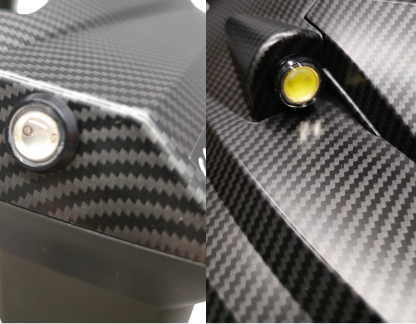 VIKING RS2 CARBON — Osvetlenie