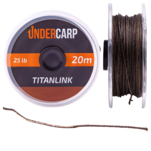 Návazcová šňůra 20 m/25 lbs TITANLINK – hnědá