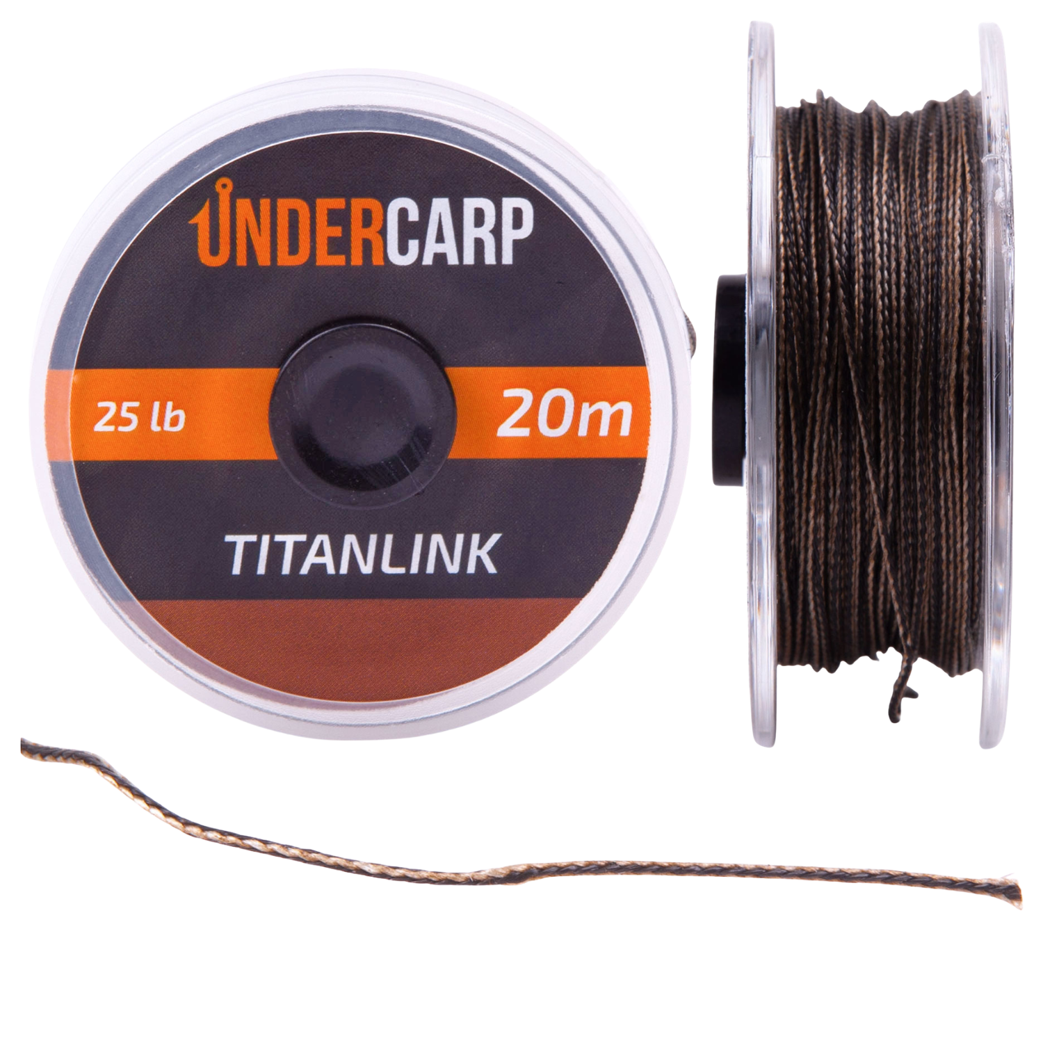 Návazcová šňůra 20 m/25 lbs TITANLINK – hnědá