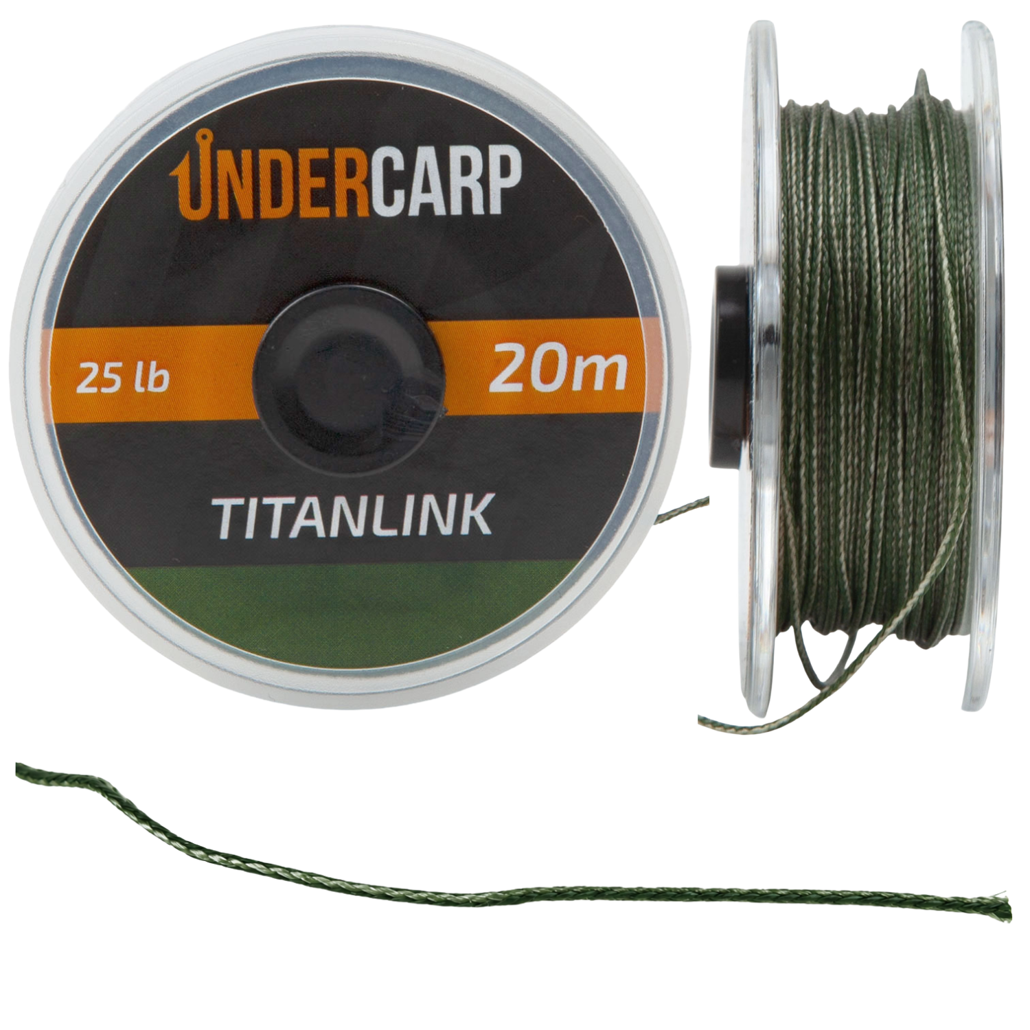 Návazcová šňůra 20 m/25 lbs TITANLINK – zelená