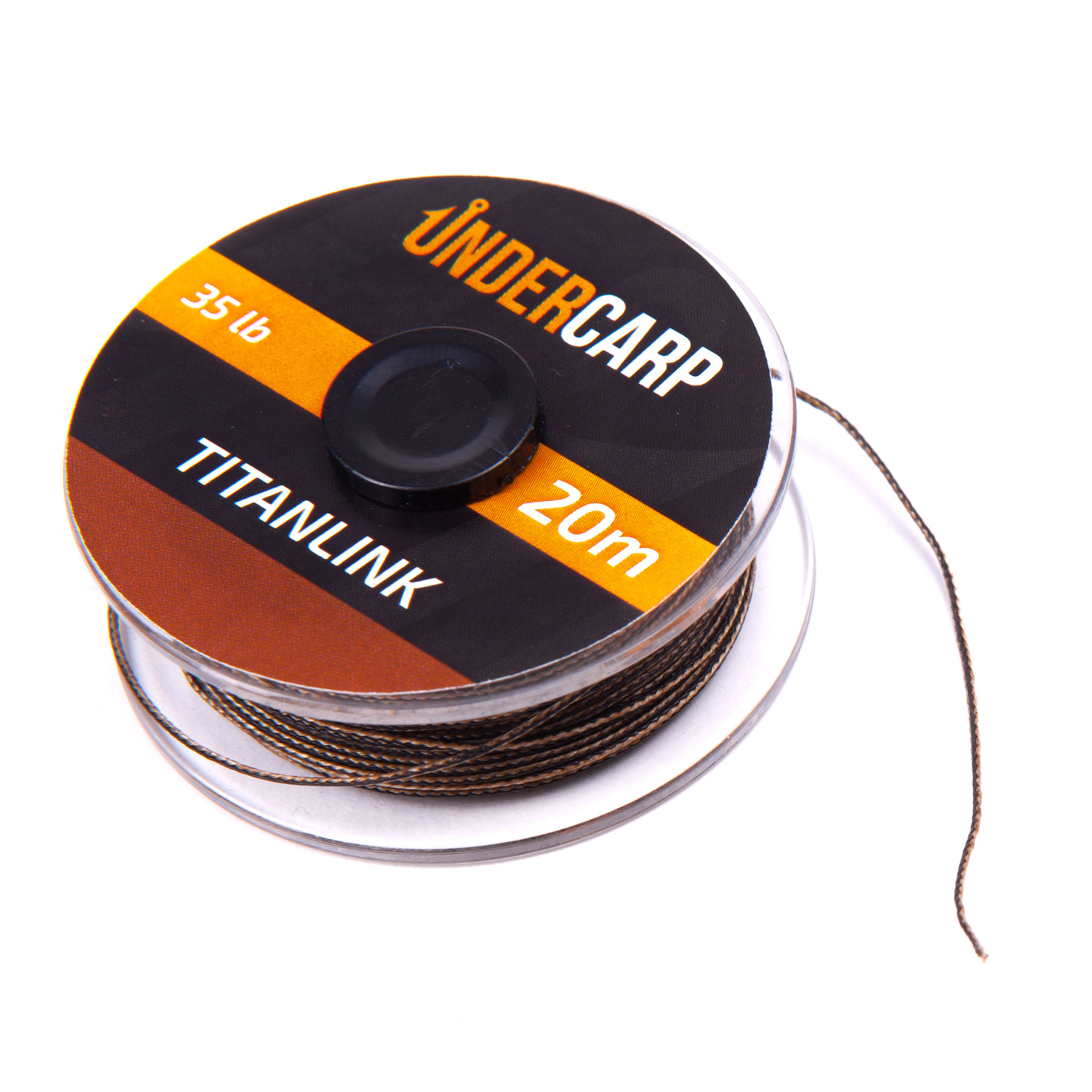 Návazcová šňůra 20 m/35 lbs TITANLINK – hnědá – Obrázok 5