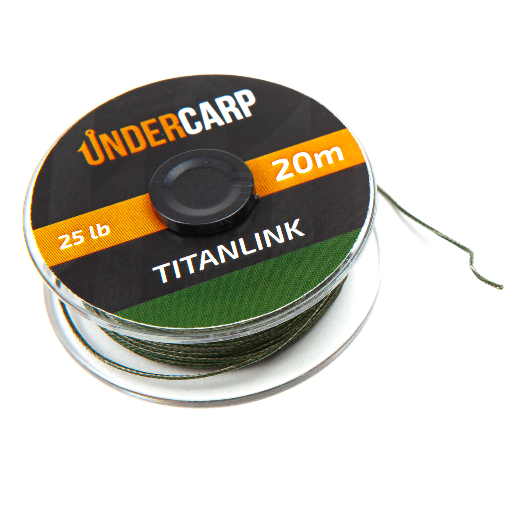 Návazcová šňůra 20 m/25 lbs TITANLINK – zelená – Obrázok 3