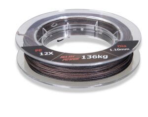 Uni Cat šnúra Camou X-12 Leader 12X 25m 0,70mm 74kg