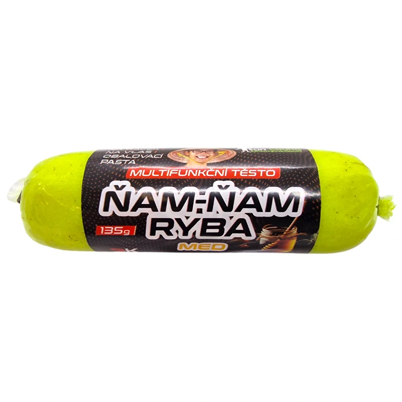 DK FISHING inovatívne cesto Ňam-Ňam ryba vanilka 135g