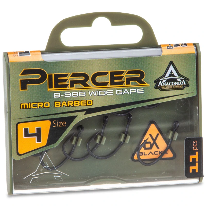 Anaconda háčiky Piercer Power Carp C4 Micro Barb č.8 – Obrázok 3
