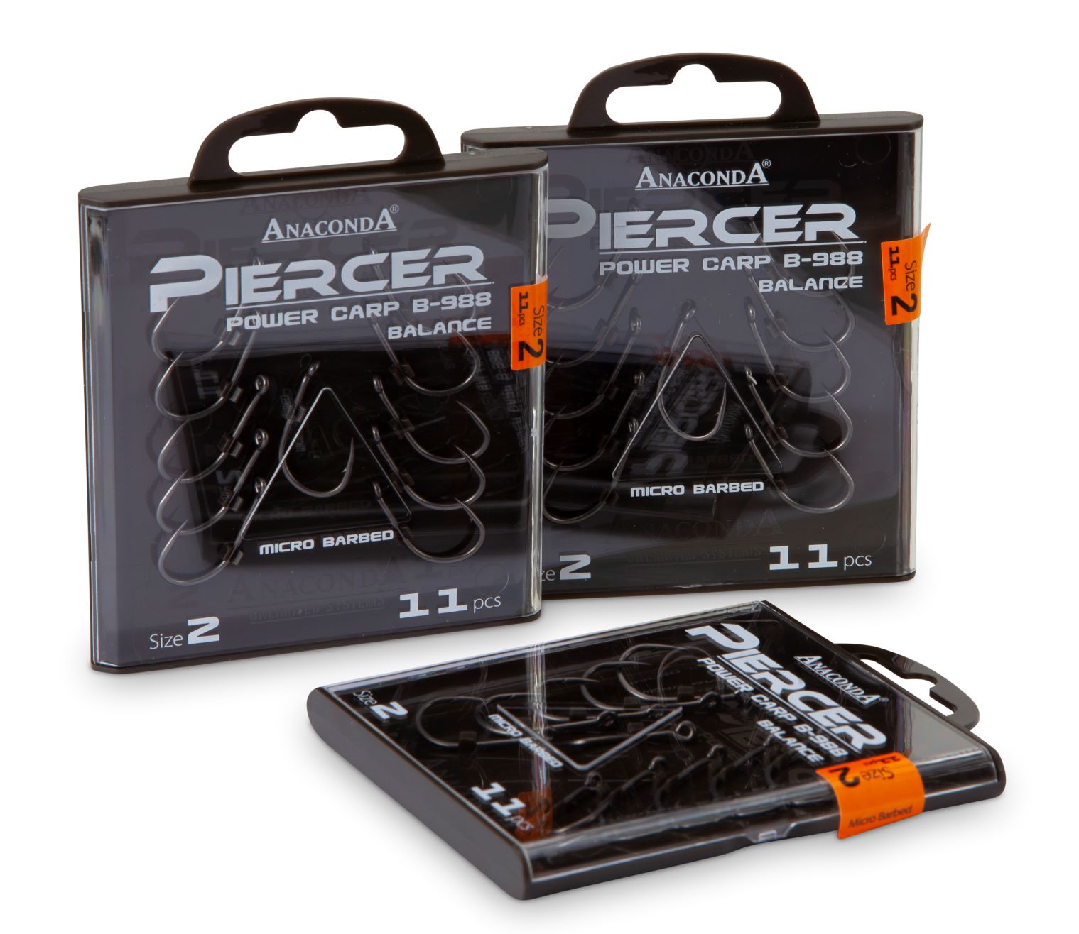 Anaconda háčiky Piercer Boilie Hook č.2 – Obrázok 3