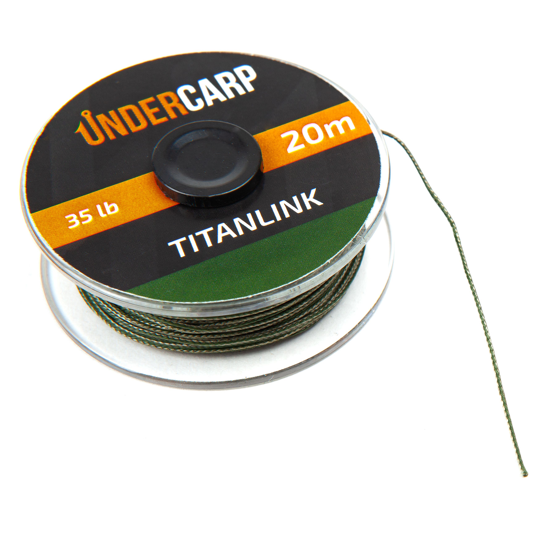 Návazcová šňůra 20 m/35 lbs TITANLINK – zelená – Obrázok 3