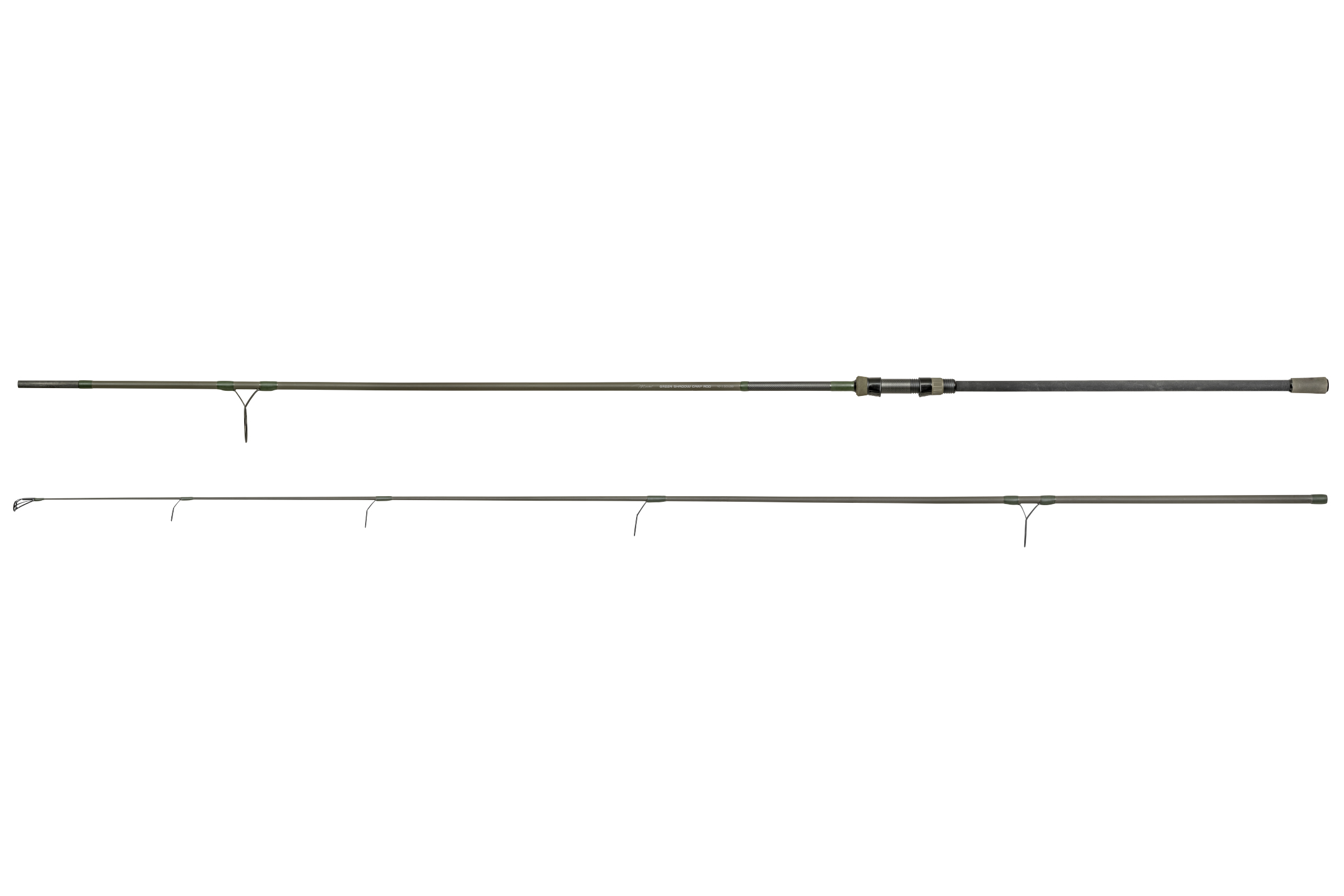 Marshal Green Shadow Carp Rod, 10 stôp, 3 libry, 2 diely – Obrázok 2