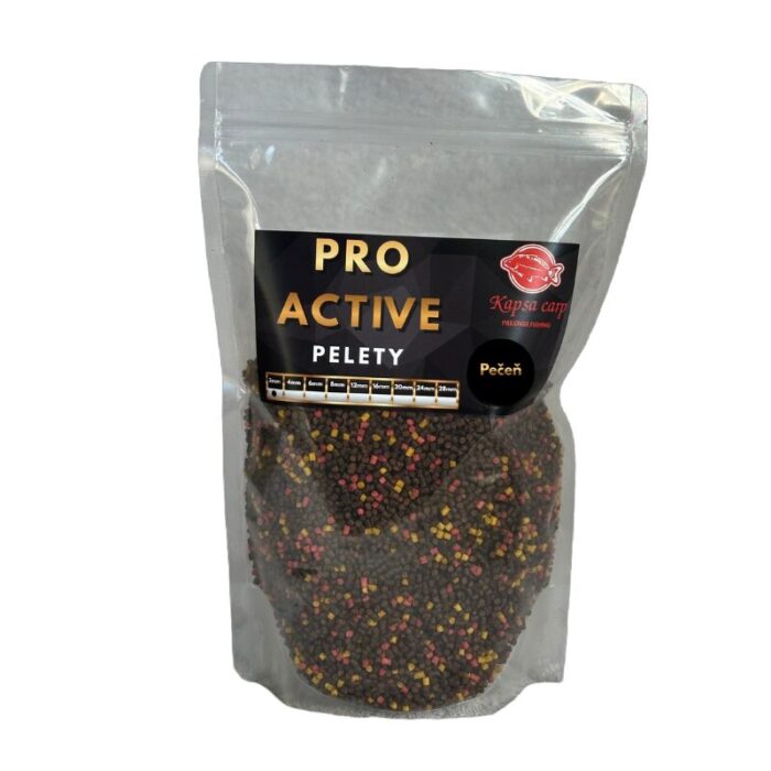 Pelety pro active 3 color Pečeň 3mm