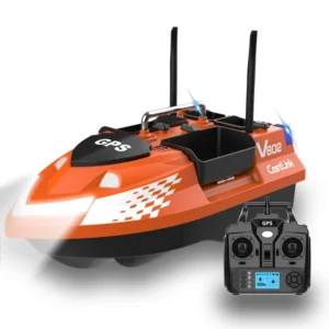 V802 návnadová loď s GPS / bezdrôtový farebný sonar Lucky FF918-C