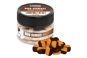 FC Duo Dumbel Wafters, o8x12 mm, čokoládovo-pomarančová, 15 g