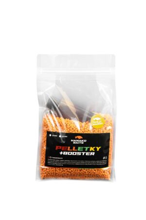 Pelletky + Booster Chilli Mango 1kg 3,5mm