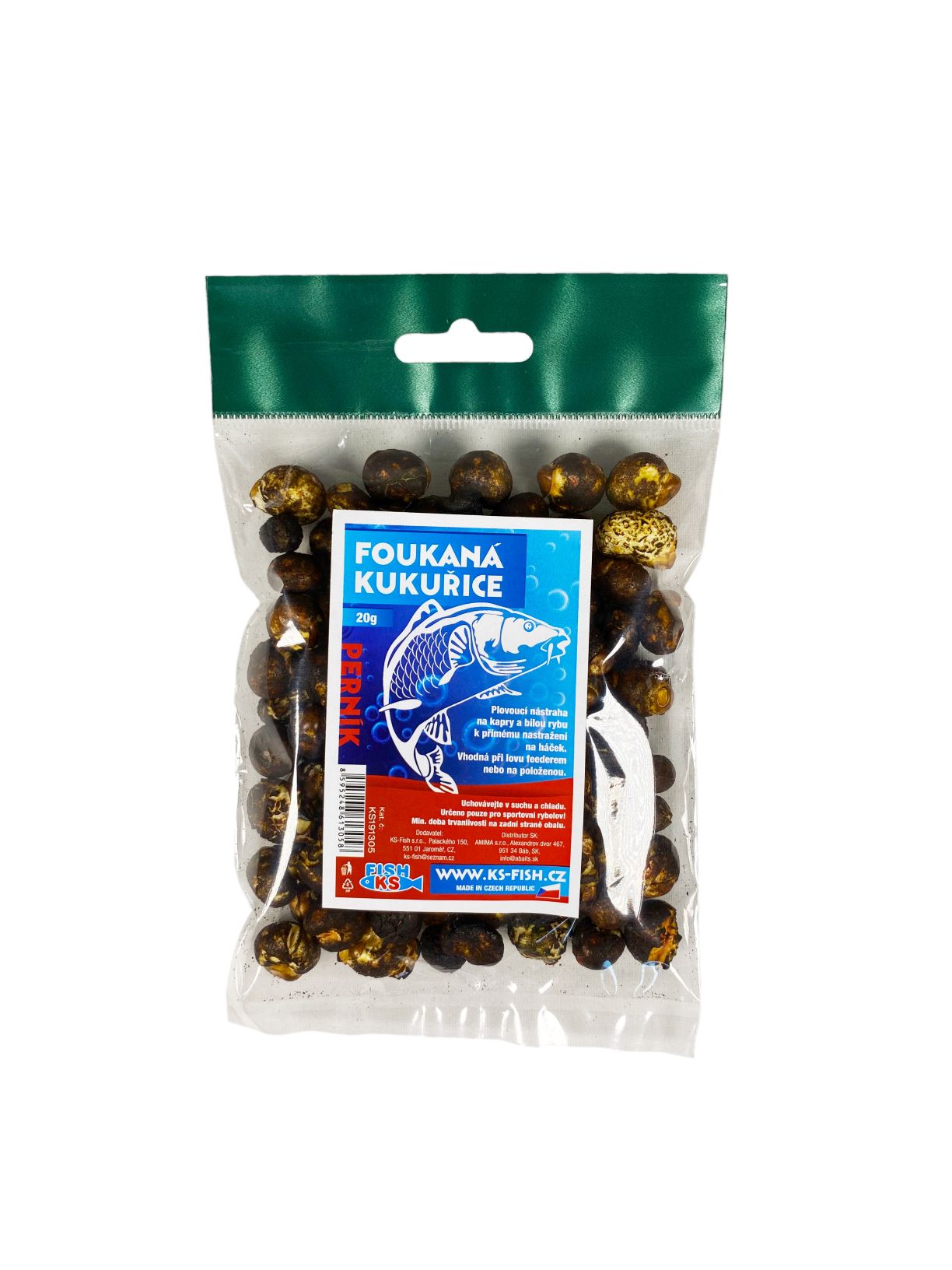 KS Fish fúkaná kukurica 20g, perník