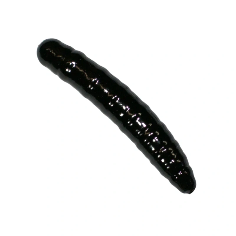 Revol Baits nástraha Larva 35mm príchuť krevetka, farba čierna 15ks