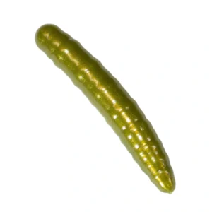 Revol Baits nástraha Larva 50mm príchuť syr-cesnak, farba olivová perleť 10ks