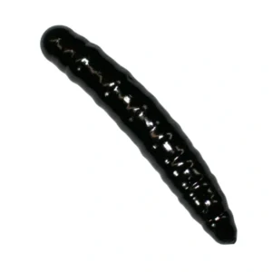 Revol Baits nástraha Larva 50mm príchuť krevetka, farba čierna 10ks