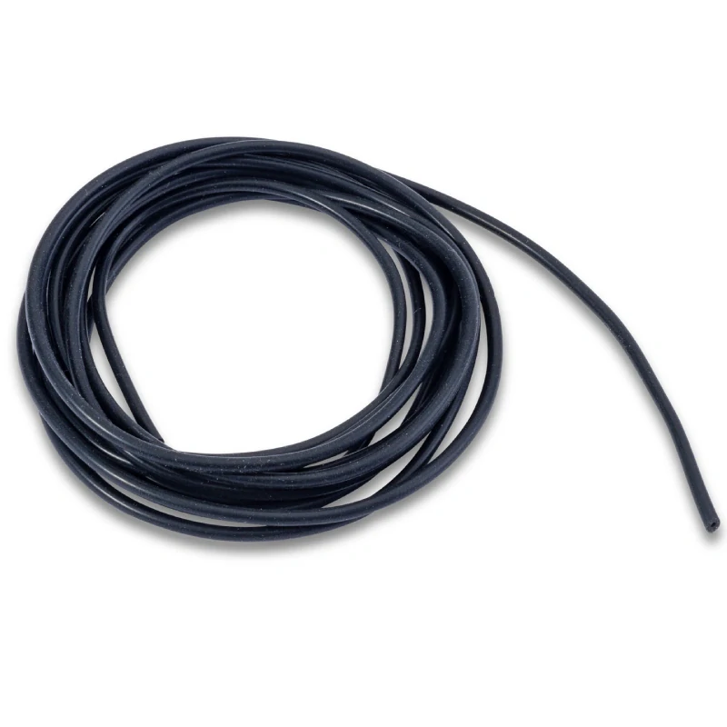 Anaconda silikónová hadička Silicone Hook Tube čierna 0,5/1,5mm 1,5m