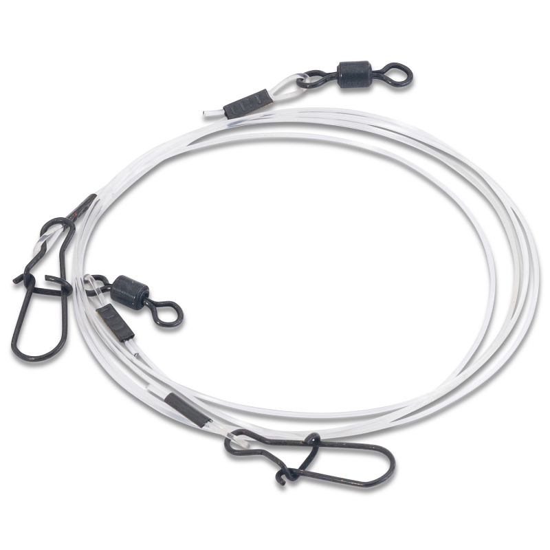 Iron Claw nadväzec Fluorocarbon Spin Leader 31,75kg 50cm 2ks